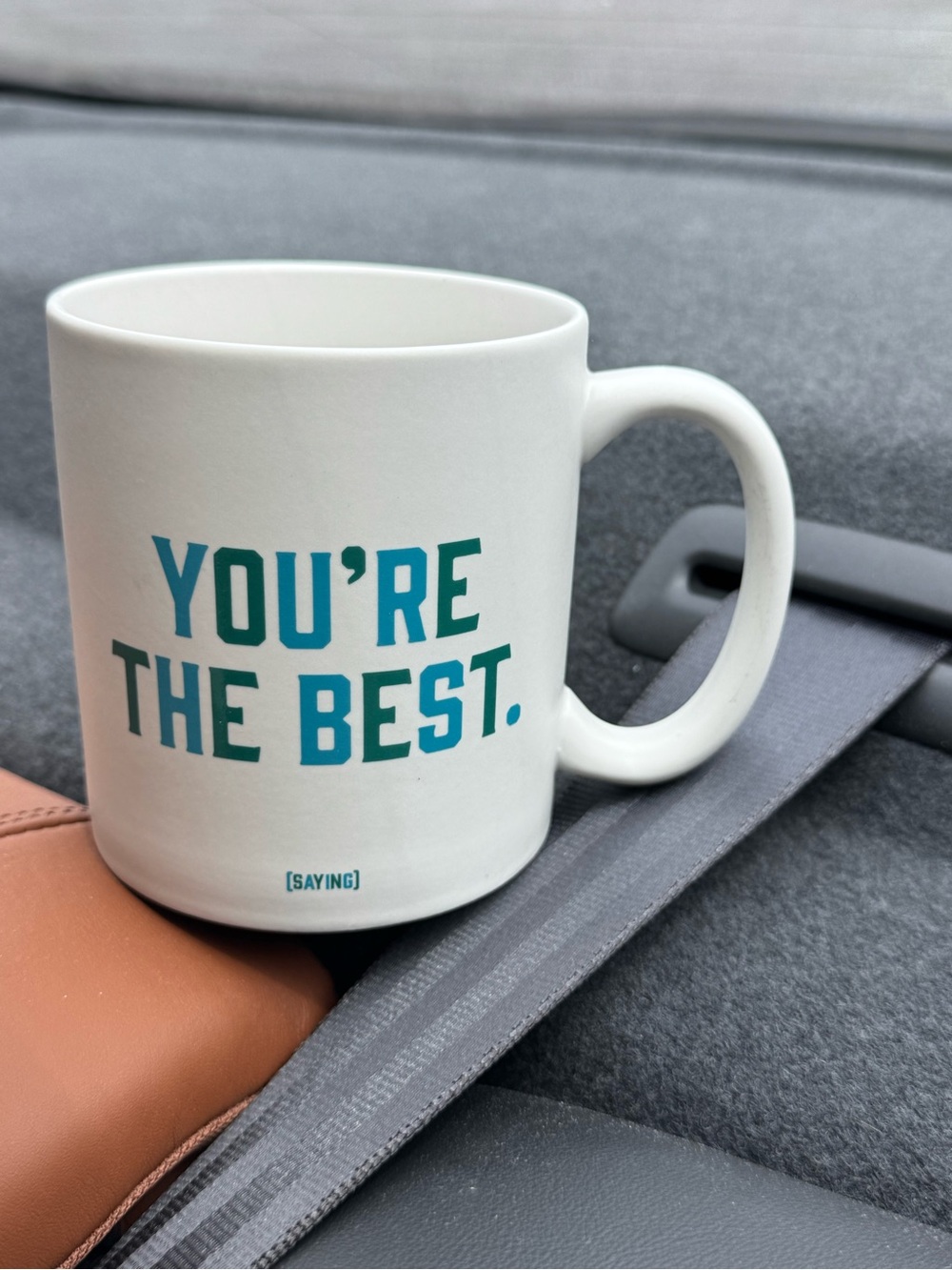 [EUC] Quotable Coffee/Tea Mug/Cup – You’re the Best 14 oz. ceramic matte finish
